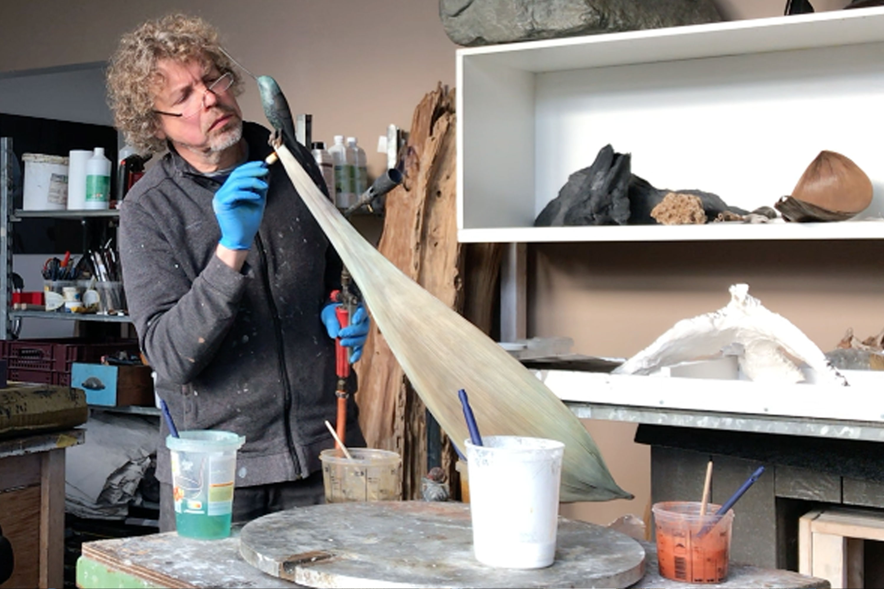 Mark Dedrie sculptures MD3 falcon sculptures